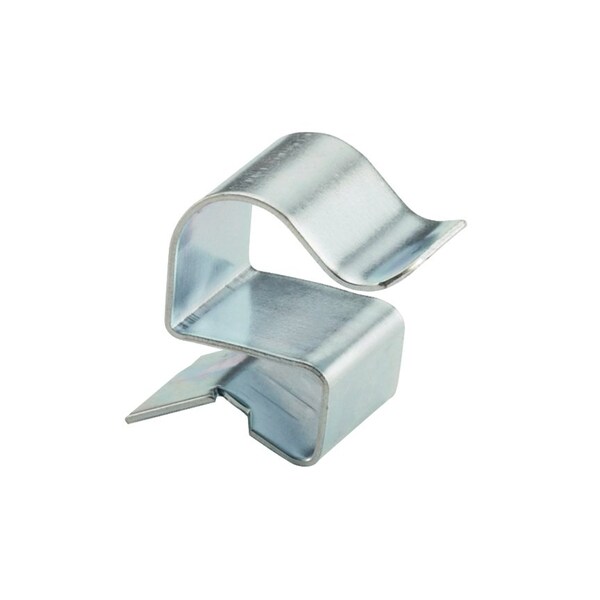 Panduit Cable Clip, High Carbon Steel, 0.56 in Bundle Dia., Silver, 100 PK PSC4D - main